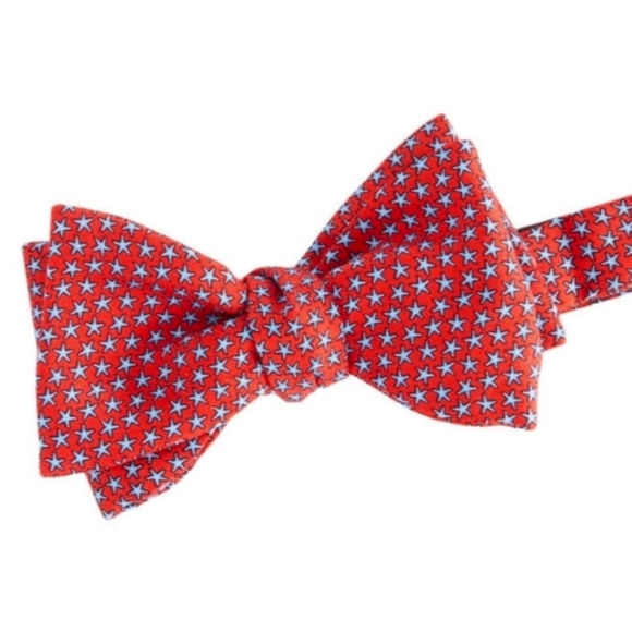 ❗Vineyard Vines Men's Red Starfish Bow Tie❗